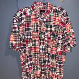 Gap Patch Work, Plaid Button-down